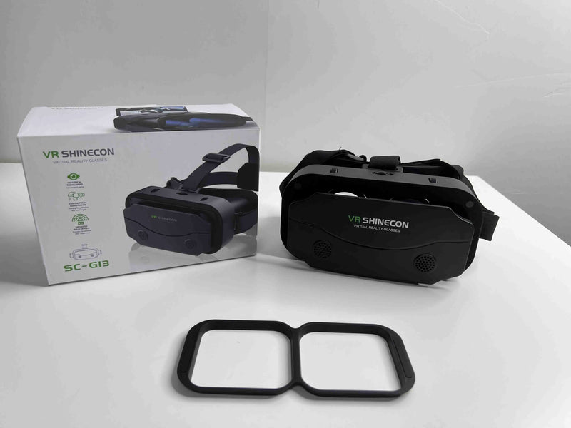 Virtual Reality Headset VR Óculos, Lentes 3D, Óculos inteligentes para Celular, Acessório de jogos.