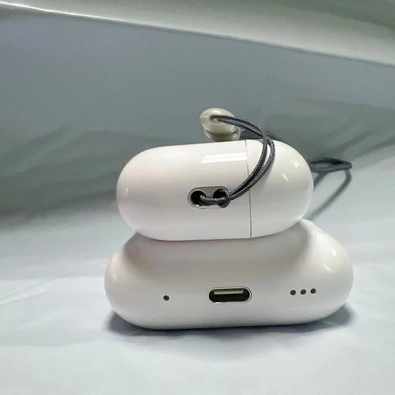 FONES apple airpods pro2 3 USB-C sem fio bluetooth fones de ouvido cancelamento de ruído ativo com caso de carregamento para iphone ipad