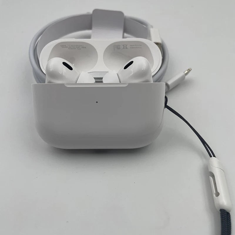 FONES apple airpods pro2 3 USB-C sem fio bluetooth fones de ouvido cancelamento de ruído ativo com caso de carregamento para iphone ipad