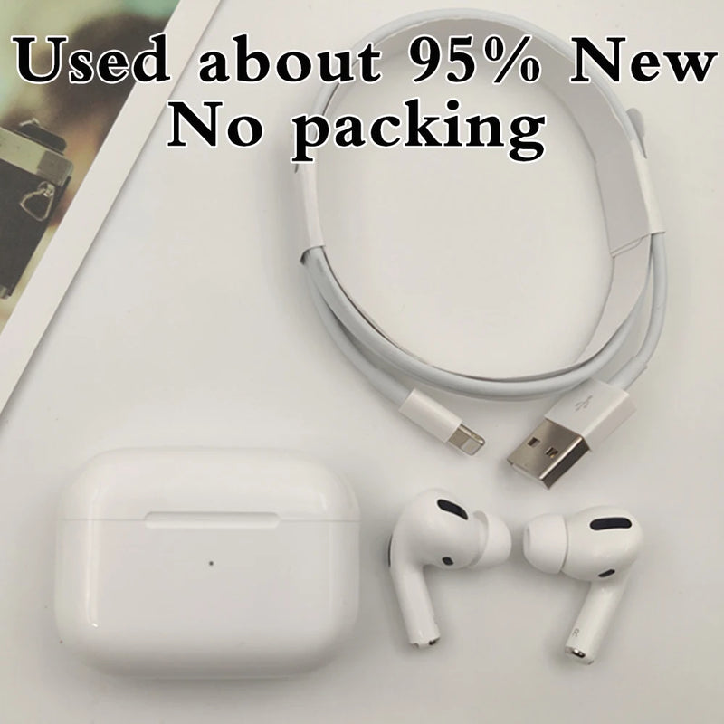 FONES apple airpods pro2 3 USB-C sem fio bluetooth fones de ouvido cancelamento de ruído ativo com caso de carregamento para iphone ipad